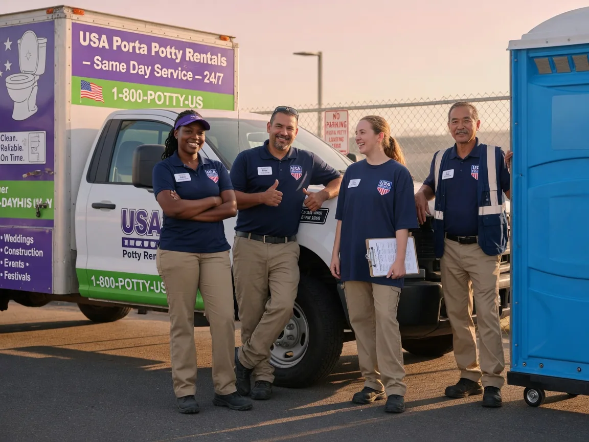 Porta Potty Rental company in Penngrove, CA